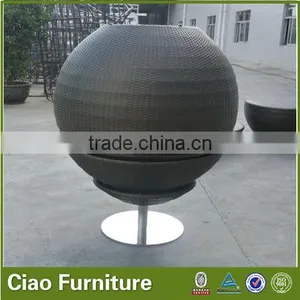 Creative Outdoor Leisure Coffee and Tea Rattan Outdoor Furniture Table Set thumbnail-1
