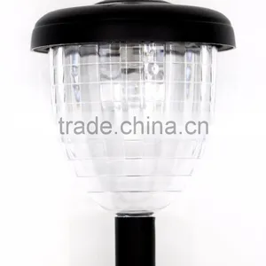 2pk Plastic Solar Led Garden Pathway Landscape Lawn Stake Light thumbnail-1