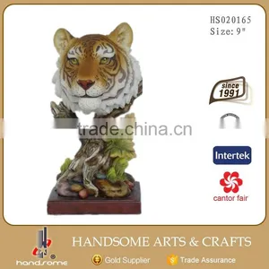 17.5 Inch Resin Craft Home Decoration Tiger Statue Animated Animals thumbnail-5