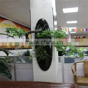 Indoor Plant Wall Artificial Panel Faux Hanging Wall Fake Grass Wall Paneling thumbnail-4