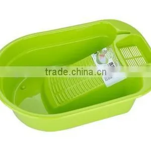 Plastic Handle Washboard Washing Scrubboard thumbnail-2