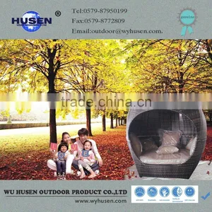 Rattan Furniture With High Quality Apple/ Globe Daybed thumbnail-1