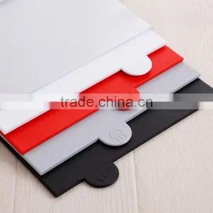 4pcs Plastic Cutting Board Set With Holder for Kitchen thumbnail-2