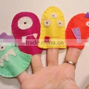 2017 Best Selling New Product Decorative Custom Handmade Fabric Felt Cheap Fashion Innovative Dinosaur Puppet Wholesale thumbnail-1