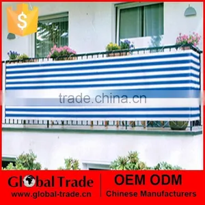 Balcony / Patio Wind Sun Protection Privacy Shield Pe Fabric Various Offcuts New H0101 thumbnail-1