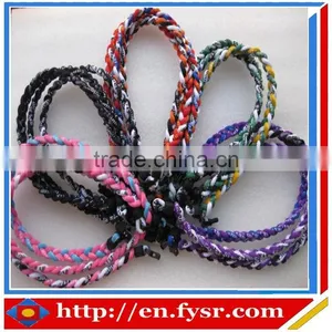 Man -made Woven Silicone Teething Necklace/bracelet thumbnail-3