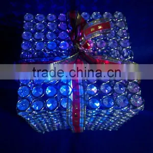 Dongguan Hot Sale Iron Box Acrylic With Outdoor Led Christmas Gift Box thumbnail-5