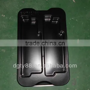 PVC Vac-formed Thick Film Rectangle Packaging Tray of Plastic thumbnail-1