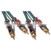 Assembled Type 2RCA Plug to 2*RCA Plug Cable VK30248 thumbnail-1
