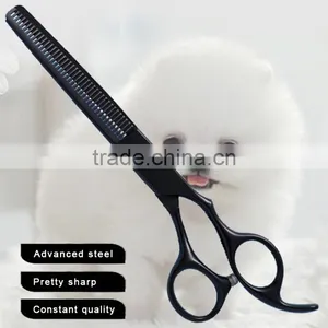 CS-6540VB 6.5inch 40teeth Black Teflon Coated Pet Thinning Dog Grooming Scissors thumbnail-5