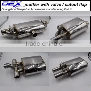 Racing Performance Muffler With Exhaust Valve in Exhaust System thumbnail-1