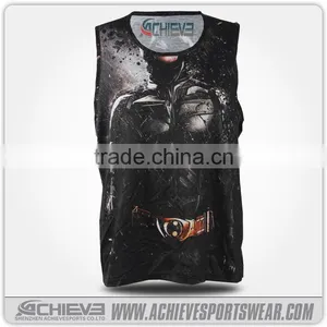 2017 Hot Sale Custom Sublimation Tops for Runners thumbnail-2