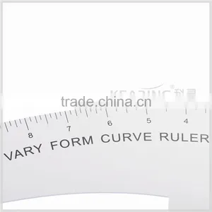 Kearing High Quality Metal Form Curve 12'' Imperial Aluminum Vary Form Curve Rulers # 6112A thumbnail-1