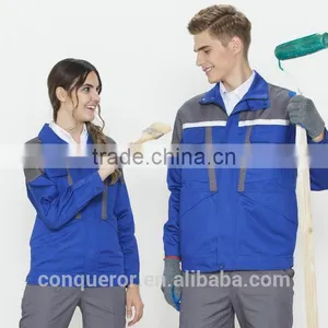 Custom Industrial Wholesale Workers Overall Factory Worker Uniform thumbnail-2
