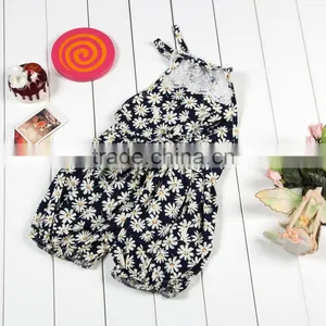 Summer Baby Girls Romper Girls Cute Lace Jumpsuit Costume Wholesale Children Wear thumbnail-4