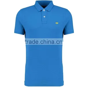 High Quality Basic Cotton Pique Polo Shirts Mens Customzied Embroidery Plain New Design Shirts thumbnail-4