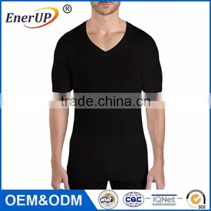 Men's Crew Neck White Sweatshield Undershirt thumbnail-4