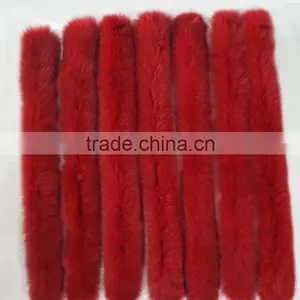 BBG-H-22 Wholesale Soft Natural Color Cheap Fox Fur Trim thumbnail-2