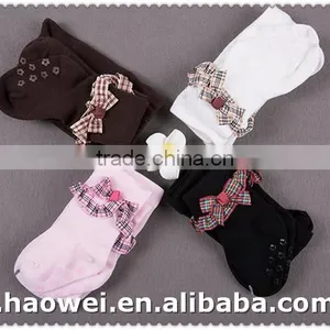 Plain High Quality Kids Cotton Pantyhose thumbnail-3