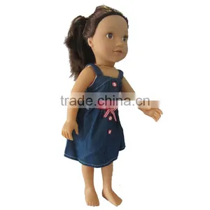 High Quality Fixed Eye Doll American Doll 18 Inch thumbnail-4