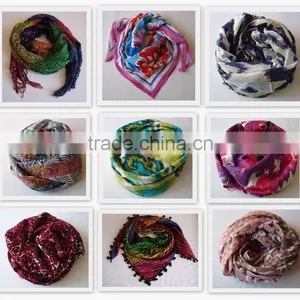 Fancy Printed Scarves thumbnail-1