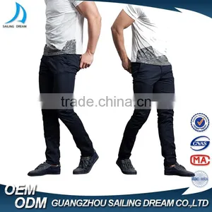 High Functionality and Fashionable Leisure Black Custom Printed Mens Jogger Pant With Belt thumbnail-1