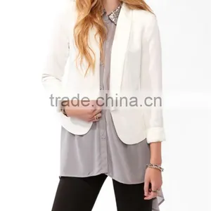 Open Shawl Lapel Blazer thumbnail-1