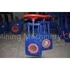 Wafer - Type Seamless Gate Valve Pipeline Valves No Pressure Loss No Clogging Knife thumbnail-1