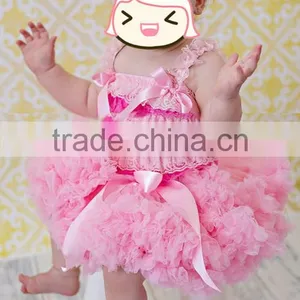 Baby Girl Boutique Chevron Chifon Fluffy Pettiskirt Hot Sale Baby Girl Fluffy Pettiskirts Girl's Tutu Skirts thumbnail-1