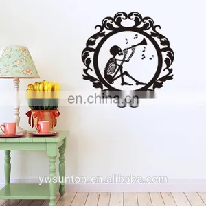 Halloween Theme Skeletons Frame Window/Wall Sticker Halloween Decoration Home Decoration thumbnail-2