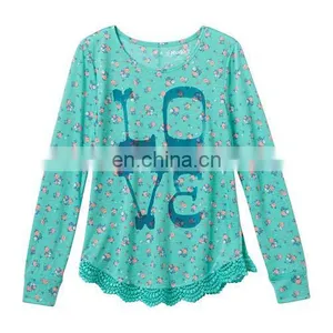 Kid Clothes and Dress, One Piece Dress Pattern, Girls 7- 16 & Plus Size Crochet Scalloped Graphic Tee thumbnail-6
