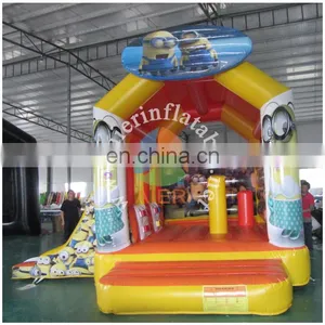 High Quality Outdoor Inflatable Castle House / Children's Toys Jumping Bed Inflatable With Slide thumbnail-1