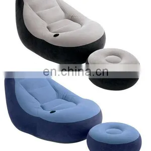 Inflatable One Person Chair and Ottoman Capmping thumbnail-1
