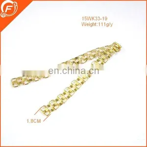 2016 Newst Fashion High Quality Imitation Gold Metal Chain Trim for Garment thumbnail-1