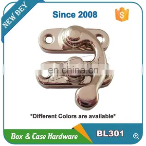 China Wholesale Excellent Quality Metal Small Mini Box Lock Latch thumbnail-1