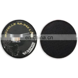 Custom Made Embroidery Patch With Waterproof Transparent Plastic Cover thumbnail-2