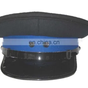 Embroidery Visor Military Cap thumbnail-1