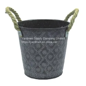2018 Cheap Price Metal Flower Bucket Garden Pot thumbnail-1