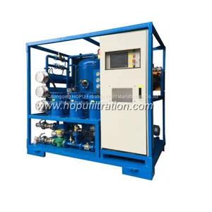 Mobile Trailer Wheel Mounted Vacuum Transformer Oil Filtration Plant for Series ZYM thumbnail-1