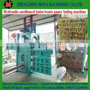 Semi Automatic Vertical Hydraulic Cardboard Baling Press Machine thumbnail-2