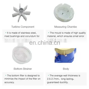 Popular Cheap Price Multi Jet 3/4 Magnet Brass Type Water Meter thumbnail-3
