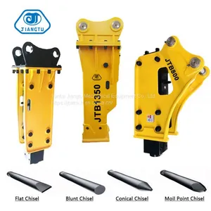 Construction Machinery Parts Concrete Hammer Hydraulic Stone Breaker thumbnail-3