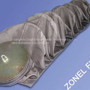 Fiber Glass Filter Bags, Glass Fiber Dust Filter Bags, Fiberglass Filter Bag for Cement thumbnail-3