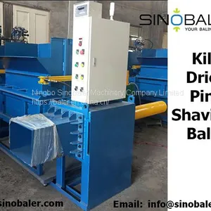 Kiln Dried Pine Shavings Baler Machine thumbnail-1