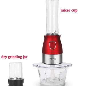 TOYIN SUS304 300W 3-in-1 Food Processor Electrical Blender Juicer Meat Grinder Grain Grinder Patented Product thumbnail-1