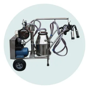 Farm Equipment Dairy Small Mobile Portable Mini Automatic Cow Milking Machine With Price thumbnail-4