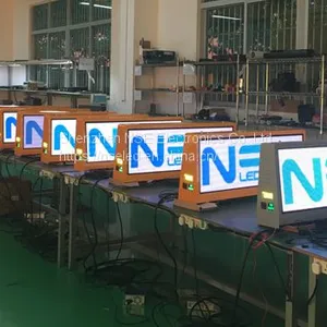 TS 2.5/3/3.33/5 Taxi Top Display Taxi Topper LED Display Taxi LED Display Powered Taxi Roof LED Display Exporter thumbnail-5