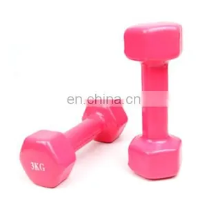 Fitness Equipment Fitness Women Bone Dipping Neoprene Dip Plastic Dumbbell thumbnail-3