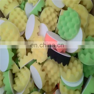 Soft Car Polishing Wave Pads Sponge Disc thumbnail-1