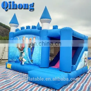 Hot Sale Commercial Theme Inflatable Bouncer Frozen, Frozen Jumping Castle for Kids Party thumbnail-1
